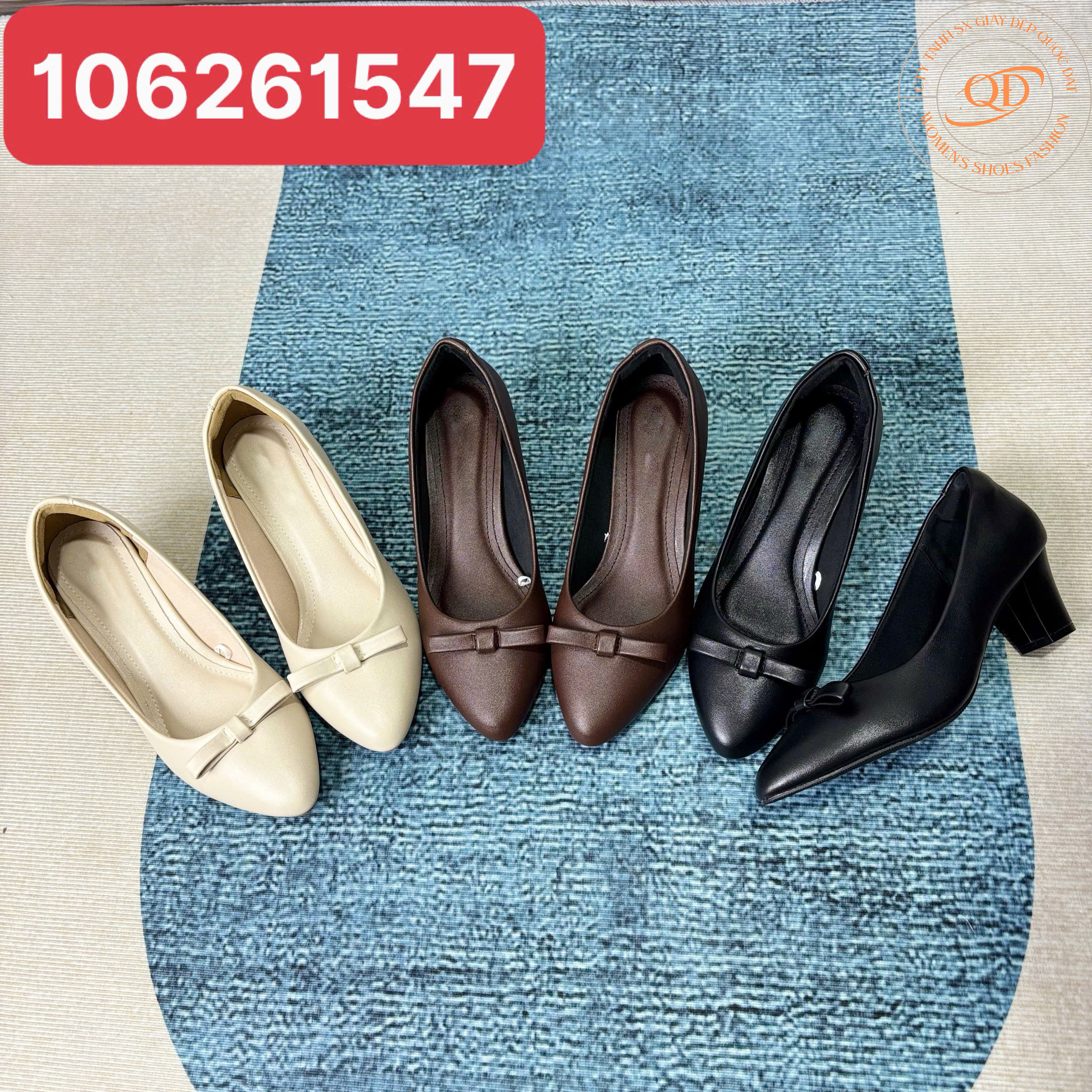 Giày cao gót bít 5CM  - Mã Đặt Hàng 106261547