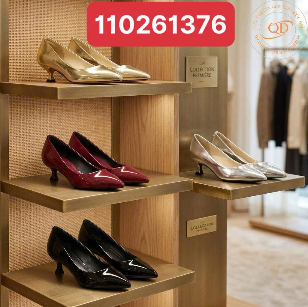 Giày cao gót bít 3CM  - Mã Đặt Hàng 110261376