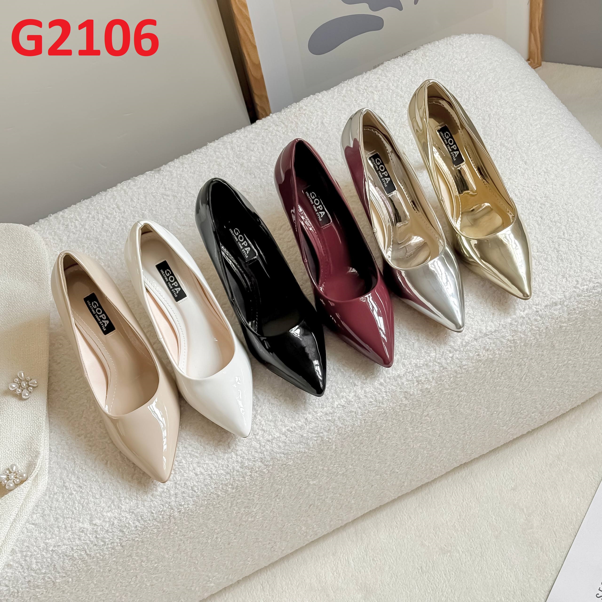 Giày cao gót bít - Mã Đặt Hàng G2106