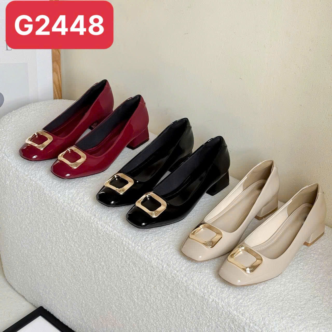 Giày cao gót bít - Mã Đặt Hàng G2448