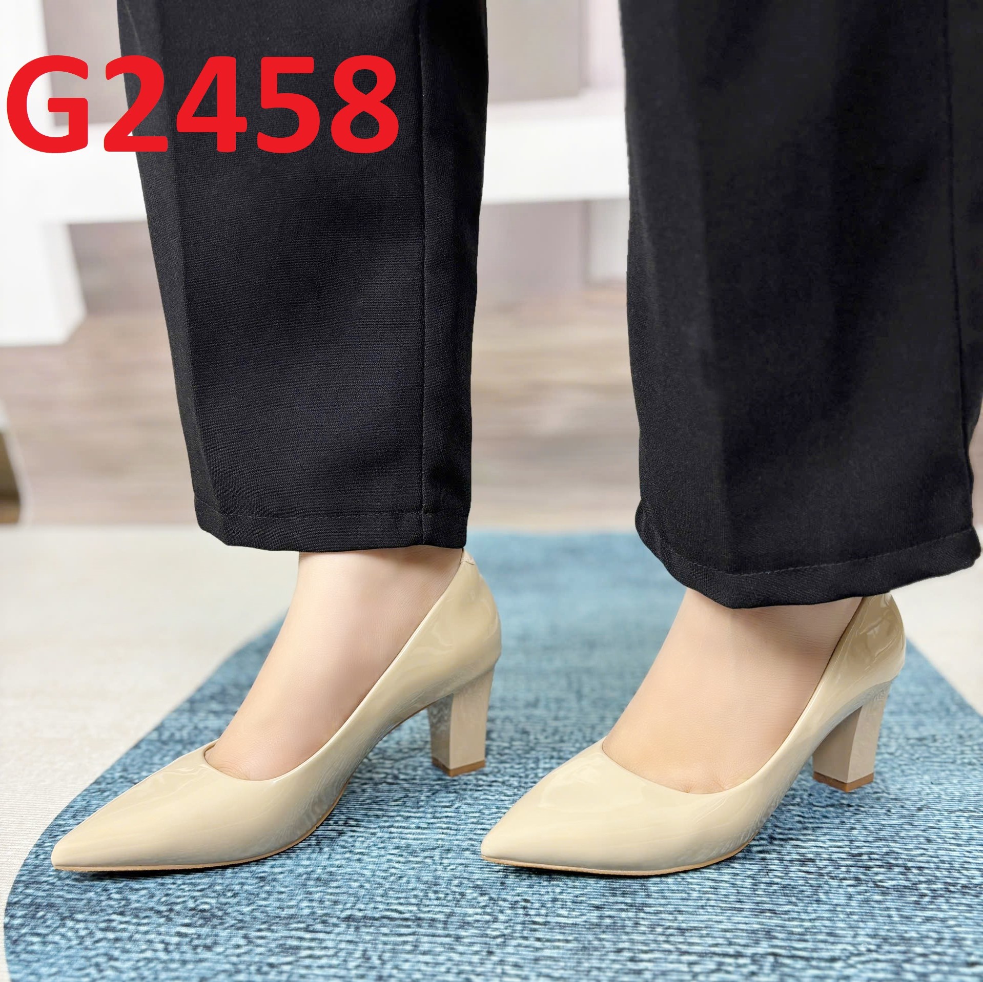 Giày cao gót bít 7CM - Mã Đặt Hàng G2458