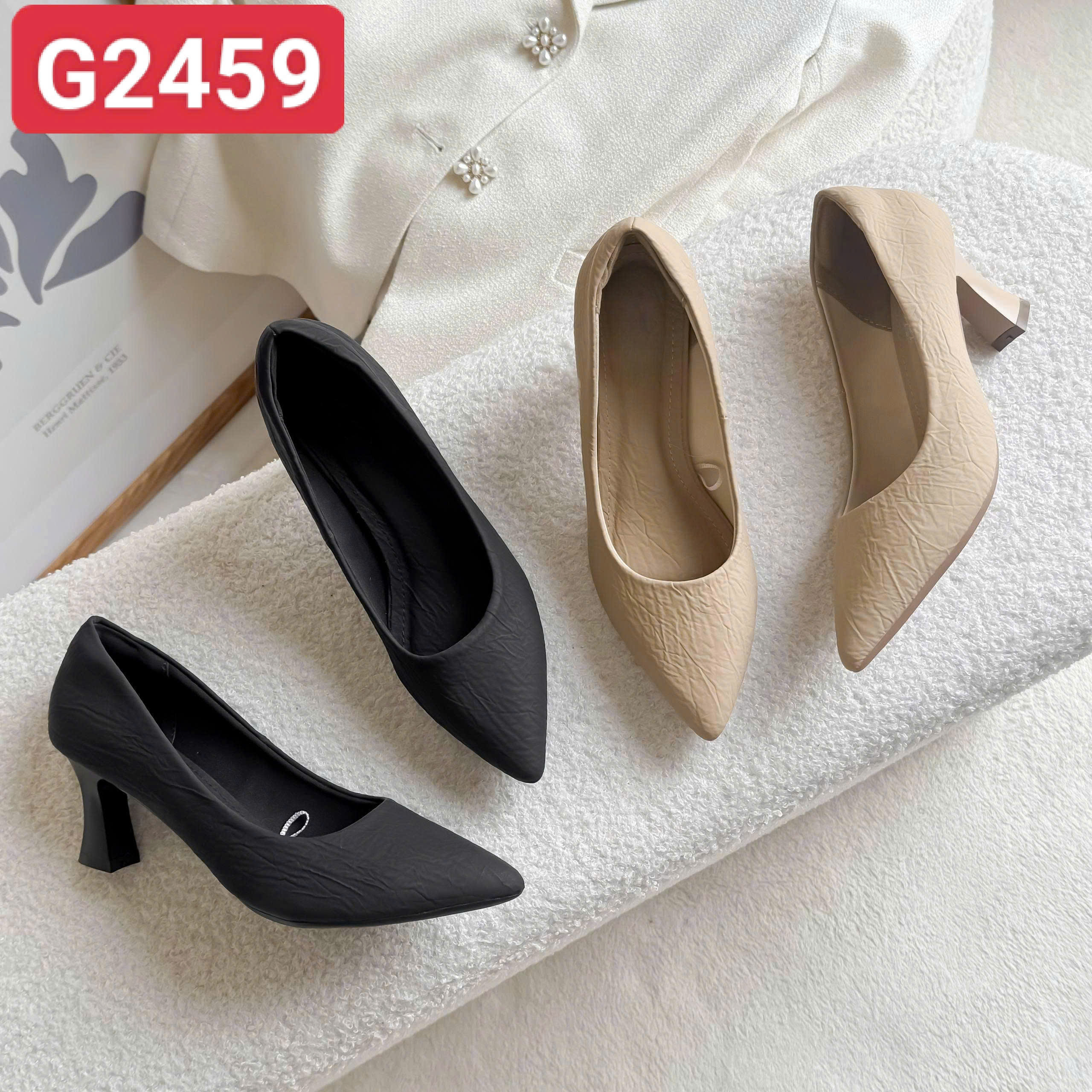 Giày cao gót bít - Mã Đặt Hàng G2459