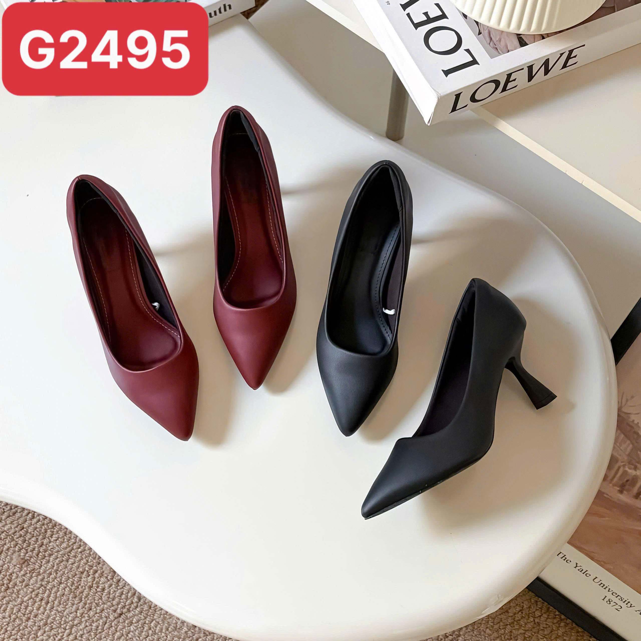 Giày cao gót bít 7 CM  - Mã Đặt Hàng G2495