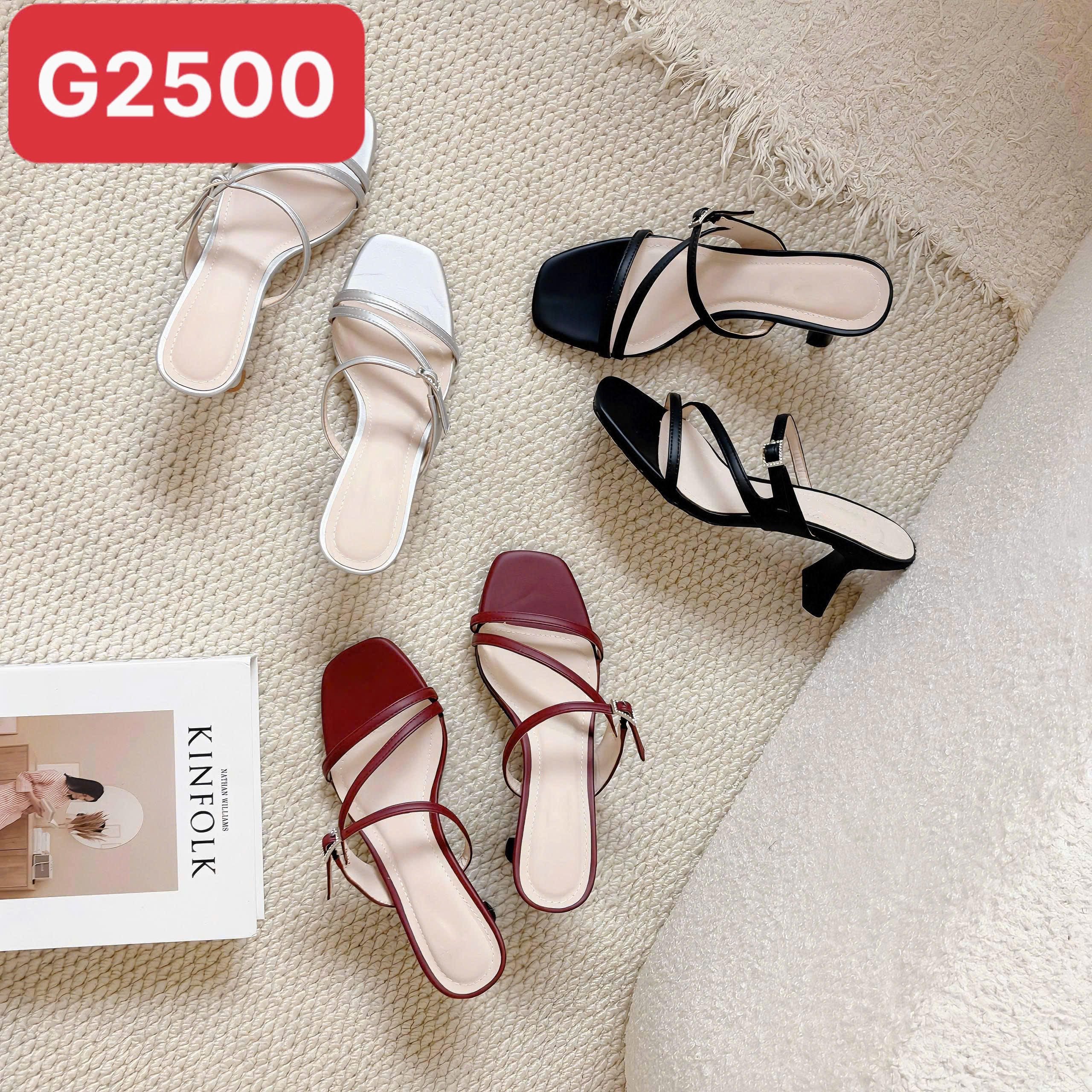 Sandal cao gót 7CM - Mã Đặt Hàng G2500
