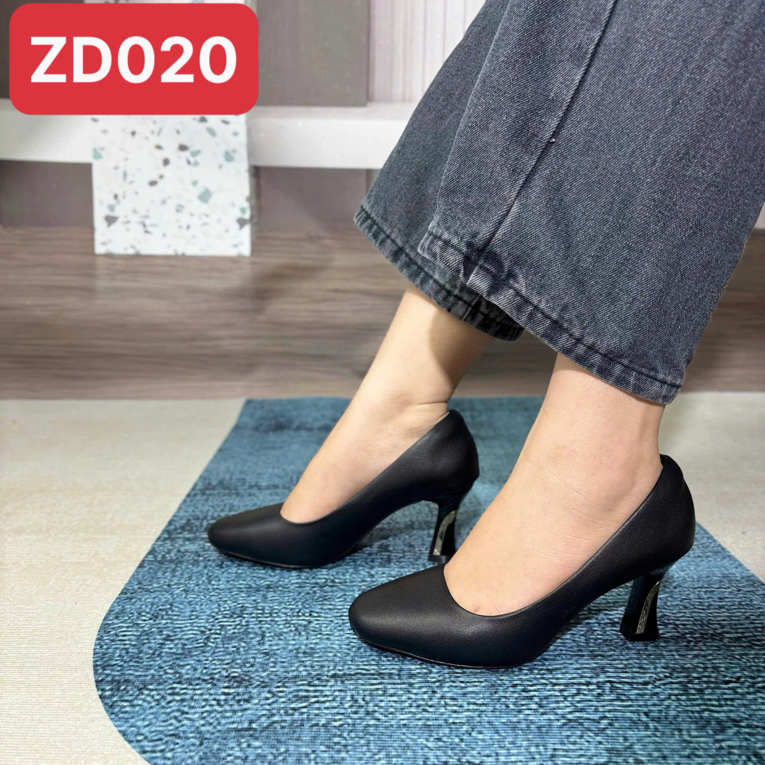 Giày cao gót bít 7 CM  - Mã Đặt Hàng ZD020